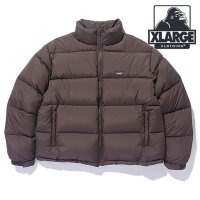 XLARGE/エクストララージ XLARGE DOWN JACKET BROWN [101244021011 FW24WINTER]/507520890