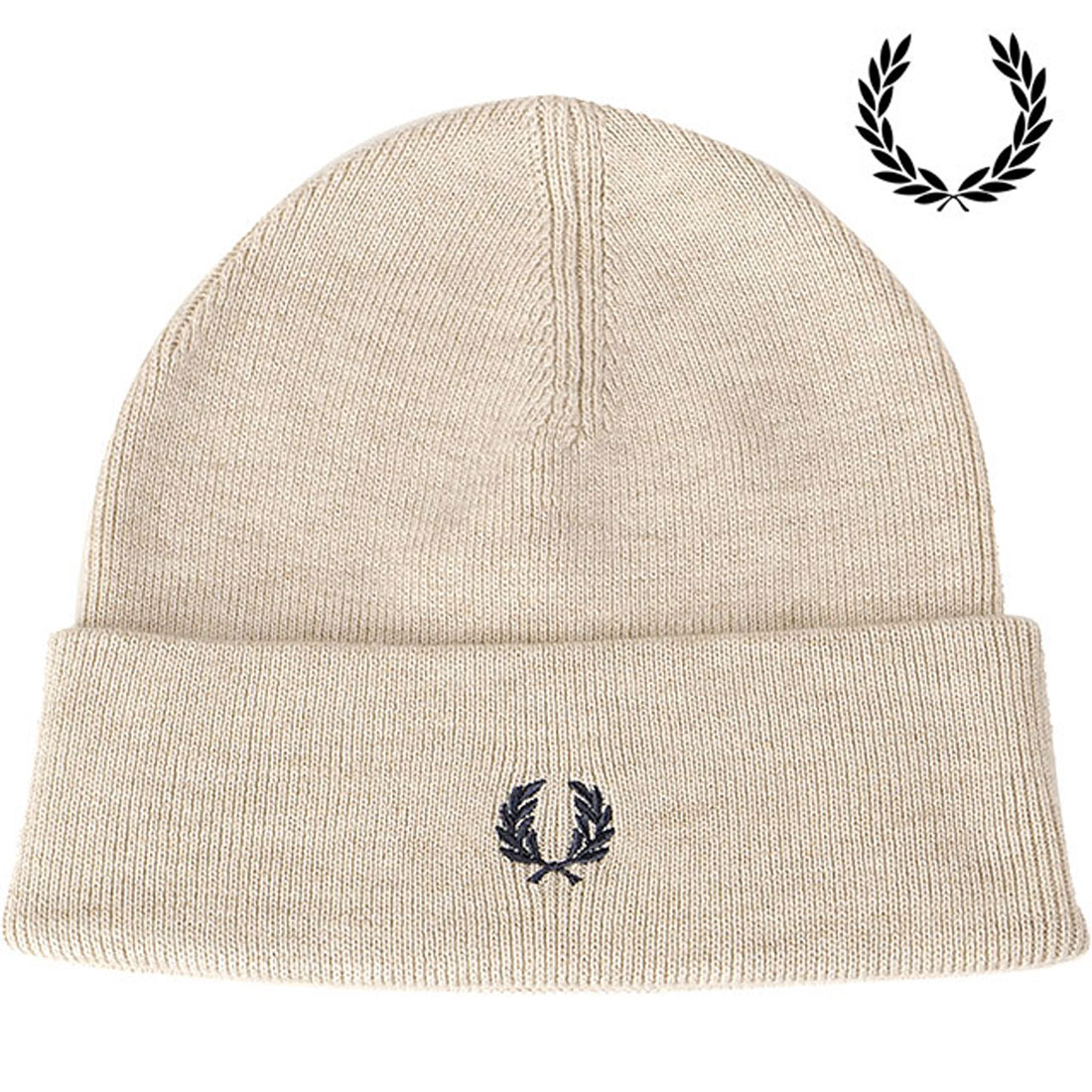 Fred Perry Waffle Knit Beanieオフホワイト Fred Perry unisex waffle knit beanie in off-white | ASOS