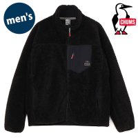 CHUMS/チャムス CHUMS M Bonding Fleece Jacket Black（K001） [CH04－1434 FW24]/507520964