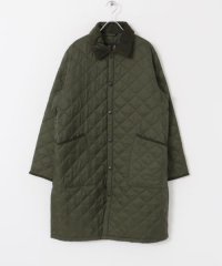 URBAN RESEARCH DOORS/Barbour　long quilted jacket/507521246