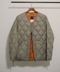 ITEMS URBAN RESEARCH/TAION　MILITARY Wzip V－NECK DOWN JACKET/507521278