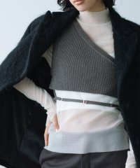  ＣＯＤＥ　Ａ/コードエー CODE A CODE A｜asymmetry knit vest/507521336