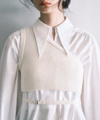  ＣＯＤＥ　Ａ/コードエー CODE A CODE A｜asymmetry knit vest/507521336