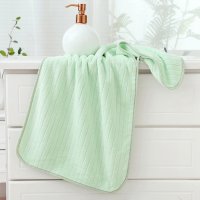 shoppinggo/ショッピングゴー shoppinggo フェイスタオル ループ付タオル 吸水タオル 速乾タオル おしゃれ シンプル 無地 吸水 速乾お風呂 洗面 プール/507521377