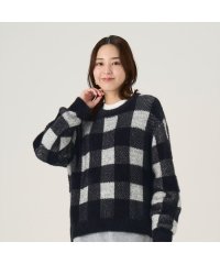 Pitta Re:)/ピッタリ Pitta Re:) 【Pitta Re:)】 ジャカードニットプルオーバー チェック レディース/507521495