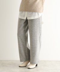  LAURA ASHLEY/ウール混ビーバー調ストレートパンツ/507521620