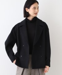 INDIVI/【日本製】ベルト付フォルムショートコート/507528622
