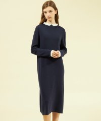 MACKINTOSH PHILOSOPHY/Cleric Collar Knitサックワンピース/506591318