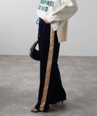 Bonjour Sagan/ボンジュールサガン BONJOUR SAGAN サテンラインベロアパンツ/506893836