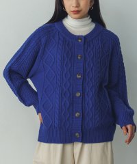 Noia/ノイア Noia ウールミックス ケーブルカーディガン/506899223