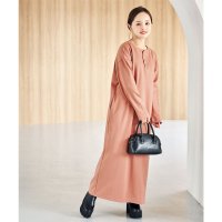 KOBE LETTUCE/コウベレタス KOBE LETTUCE [ 田中亜希子さんコラボ ] ジャージーワンピース 【選べる2タイプ】【プチストレート】 [E3295]/506901734