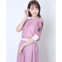 Nina mew/ニーナミュウ Ninamew Hello Kitty袖T/507163621
