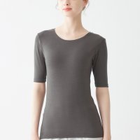 ASEDORON/アセドロン アセドロン ファイヤーアセドロン 冬の汗冷えどこへやら 5分袖インナー 中厚地/507510245