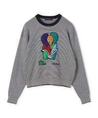 CABaN /CABaN コットンカシミヤ Elephantエンブロイダリークルーネックプルオーバー/507513457