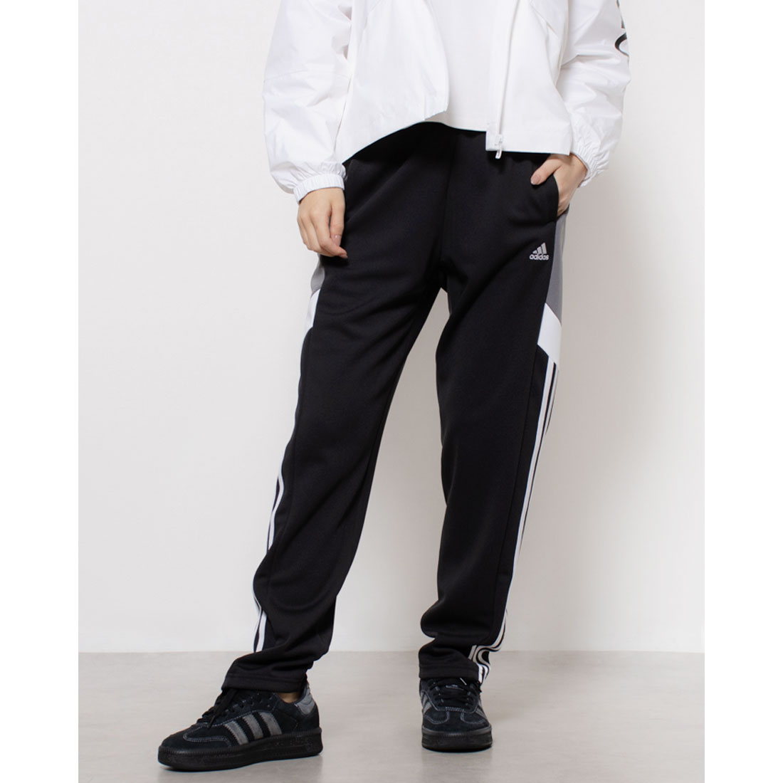 adidas アディダス トレーニングパンツ YB MH トラックパンツ