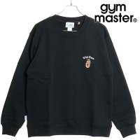 gym master/ジムマスター gym master GYM MASTER 10.3oz Well Done 刺繍スウェットシャツ ブラック [G421710－05 FW24]/507520979