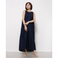 ARGO TOKYO/アルゴトウキョウ ARGO TOKYO Back Button Sleeveless Denim Onepiece 29098 バックボタンスリーブレスデニムワ/507528668