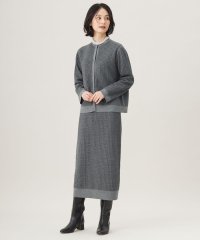 JIYU-KU（SMALL SIZE）/【洗える】リバーシブルニット セットアップ(カーディガン×タイトスカート)/507529396