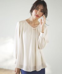 any SiS S/【WEB限定】エニポカシリーズVネック ブラウス/507529471