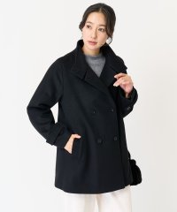 GEORGES RECH/スーパー100ミドルスタンドカラーコート/507529665