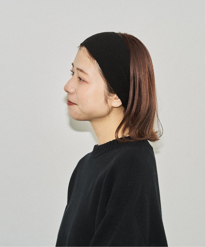 heyep(ヘイップ)｜Velour ヘアバンド/ブラック の通販｜ELLESHOP
