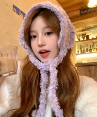 shopnikoniko/ショップニコニコ ShopNikoNiko フェイクファー カラフルニット編み イヤーマフ ma 【即納】韓国カジュアル 韓国ガーリー アウトドア イヤマフ イ/507531149