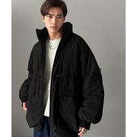 Classical Elf/クラシカルエルフ Classical Elf この冬最旬アウター。スタンドドロスト袖ボリューム中綿ブルゾン/507531169