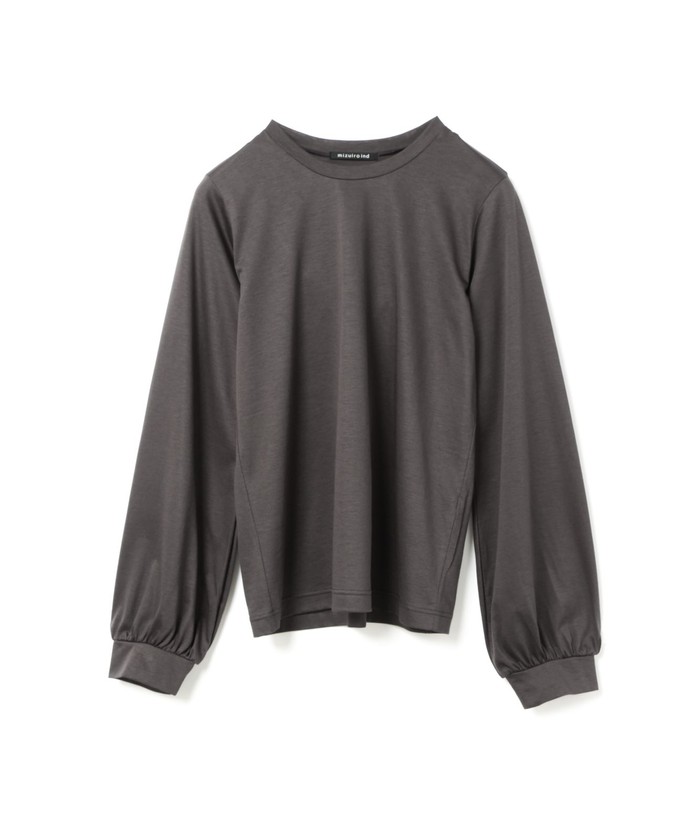 mizuiro ind クルーネックパフスリーブプルオーバー(507531439
