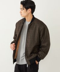 SHIPS Colors  MEN/SHIPS Colors:THERMOLITE(R) ボア ボマー ジャケット チェック/507532041