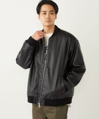 SHIPS Colors  MEN/SHIPS Colors:THERMOLITE(R) ボア ボマー ジャケット 合成皮革◇/507532042