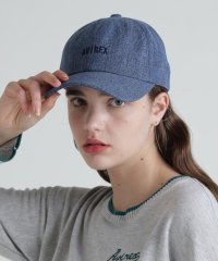 AVIREX/《直営店限定》WASHED DENIM CAP/ウォッシュ デニムキャップ/507534410