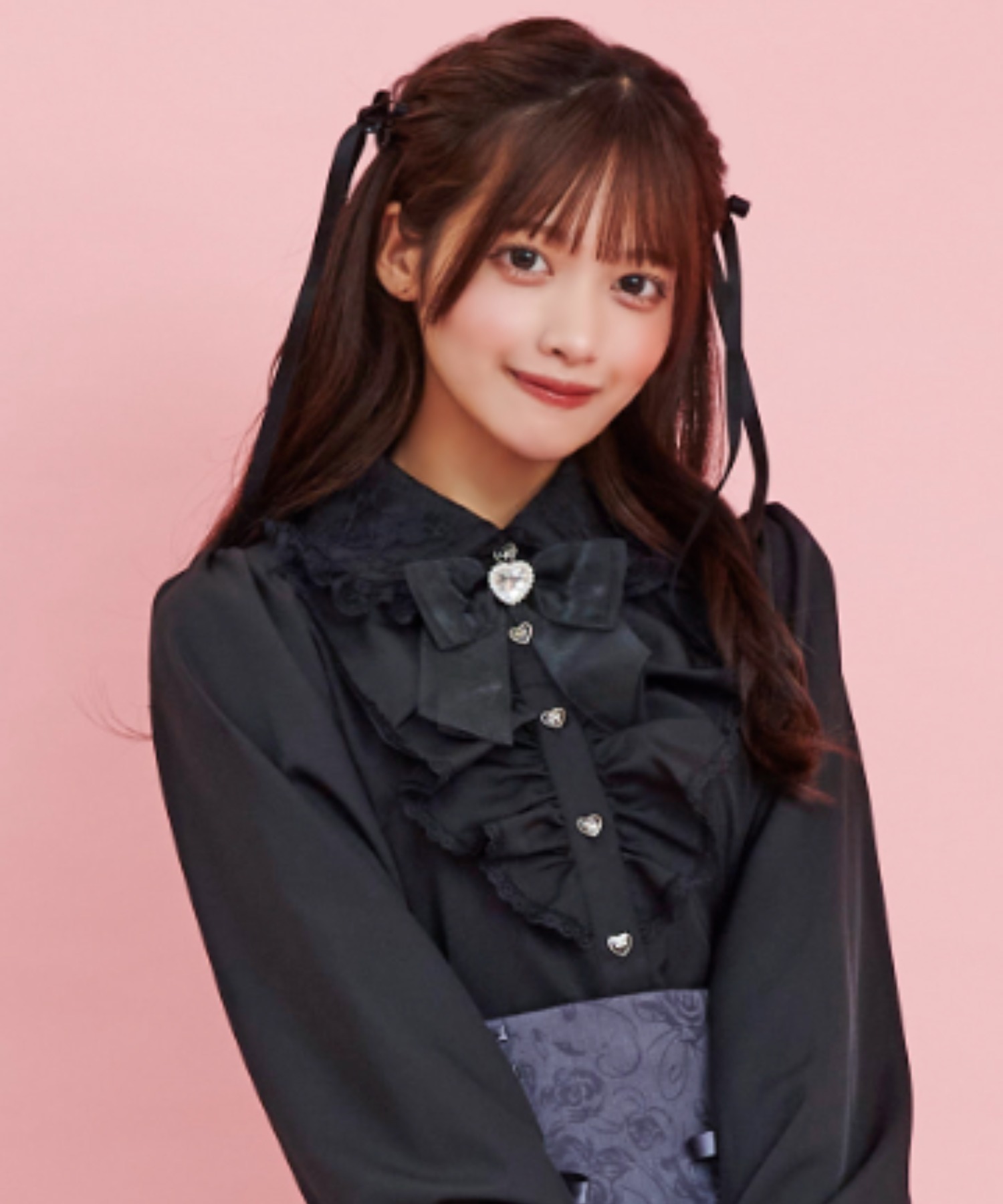 シークレットハニー Secret Honey レース襟ラッフルギャザー