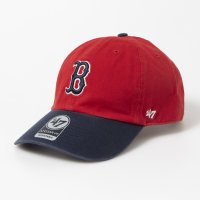 47Brand/フォーティーセブン 47 キャップ 帽子 野球チーム ボストン RGW02GWS レッドソックス クリーンナップ 刺繍ロゴ 柔らか 47BRAND REDSOX/506886685