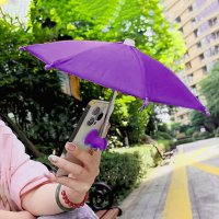 REAL STYLE/リアルスタイル REAL STYLE 傘 スマホホルダー 雨傘 日傘 日よけ スタンド 携帯 ストラップ iphone 反射防止 日差し対策 ゴルフ アウトドア/506886795