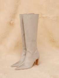 Darich/ダーリッチ Darich ポインテッドトゥスウェードロングブーツ/506892926
