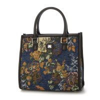 UNGRID bag/アングリッド Ungrid ゴブランフラワー 両アオリスクエアハンドバッグ/506893761
