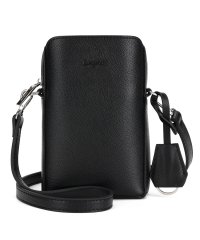UNGRID bag/アングリッド Ungrid カラーロゴ金具 キーハウス付きスマホ＆パスポート入れ 縦長ミニポシェット/506893774