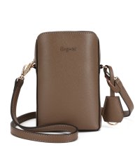 UNGRID bag/アングリッド Ungrid カラーロゴ金具 キーハウス付きスマホ＆パスポート入れ 縦長ミニポシェット/506893774