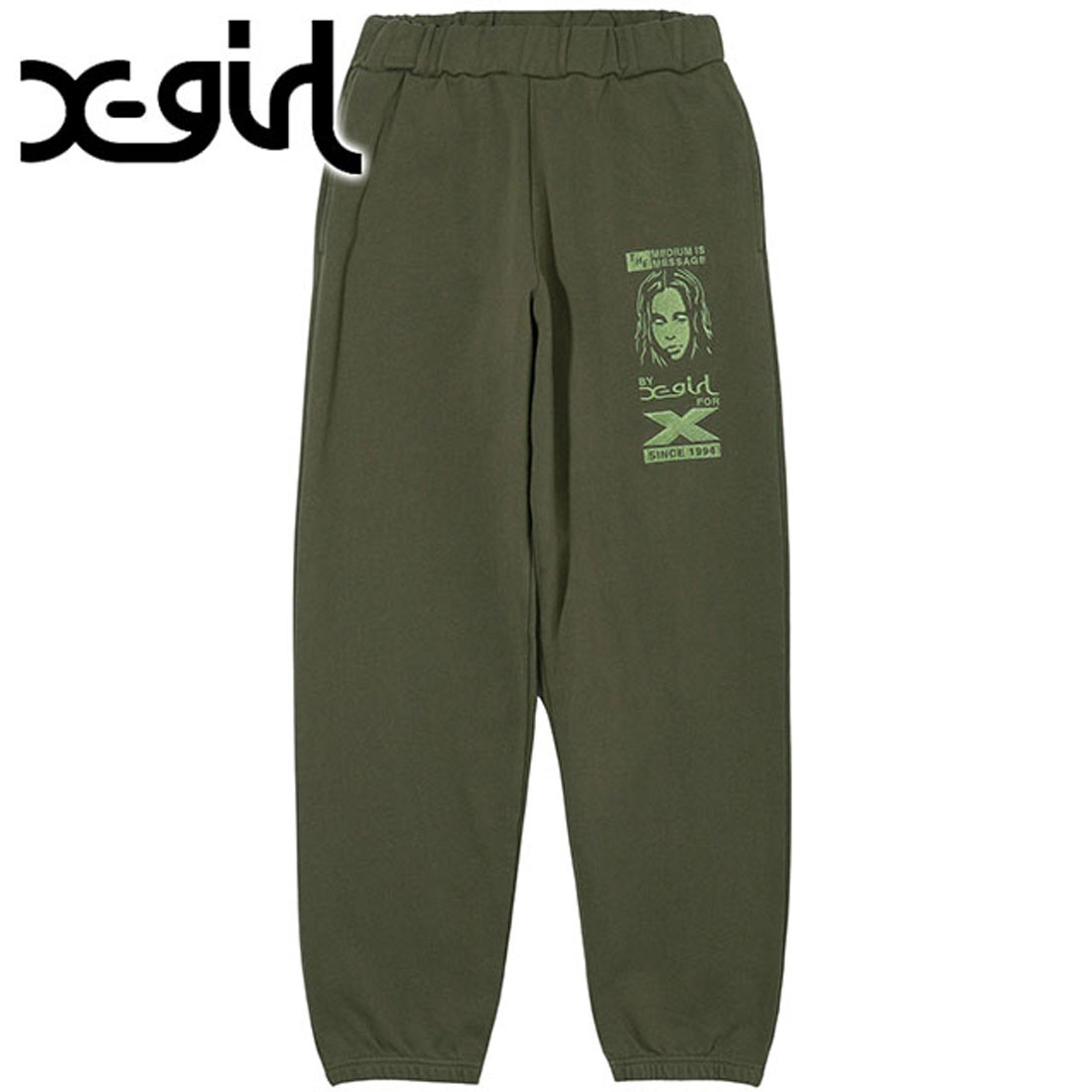 エックスガール X－girl BY X－GIRL FOR X SWEATPANTS ASH