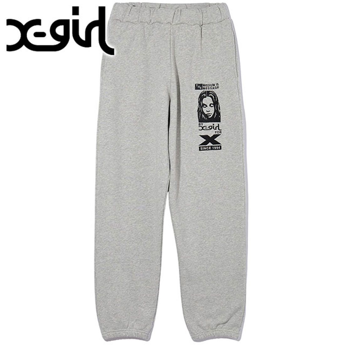 エックスガール X－girl BY X－GIRL FOR X SWEATPANTS ASH