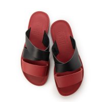 ITALICO/イタリコ ITALICO 徳島レザー トング ダブルベルト フラット サンダル/506922347