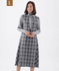 TRANS WORK(L)/【L】【ウォッシャブル】ストレッチツイルジャンパースカート/506976161