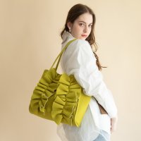 BRAND/ユー U Moelleux【モワルー】フリルトートバッグ/507020311