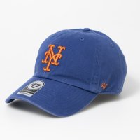 47Brand/フォーティーセブン 47 キャップ ベースボールキャップ 帽子 RGW16GWS メッツ キャップ 47 クリーンナップ 野球チーム 柔らか 47BRAND M/507045006