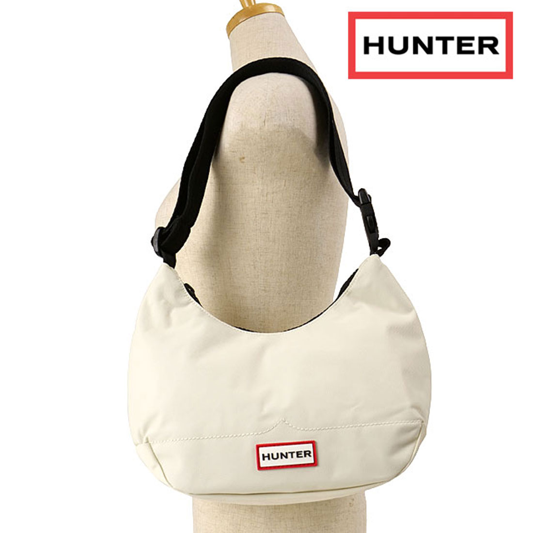 国内発送 HUNTER ショルダーバッグ NYLON MINI HOBO UBS3600KBM 楽天市場】ハンター HUNTER ショルダーバッグ ナイロン ミニ
