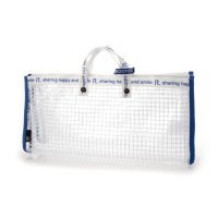 ROOTOTE/ルートート ROOTOTE テイクアウト用 Lサイズ ピザ オードブル エコバッグ CJ.テイクアウェイルーPVCメッシュL－A 6787/507127384