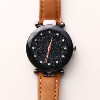 SP/エスピー SP まるで宇宙の輝きを取り入れた文字盤 ブラックケース腕時計 SPST029－RED/507130259