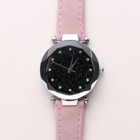 SP/エスピー SP まるで宇宙の輝きを取り入れた文字盤 シルバーケース腕時計 SPST030－RED/507130263