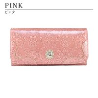 Ana Sui/アナスイ ANNA SUI がま口かぶせ長財布 ルーミー 310491 ピンク/507144778