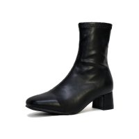 CAVOUR/カヴール CAVOUR カボール ショートブーツ ストレッチ ブーツ レディース チャンキーヒール/507152657